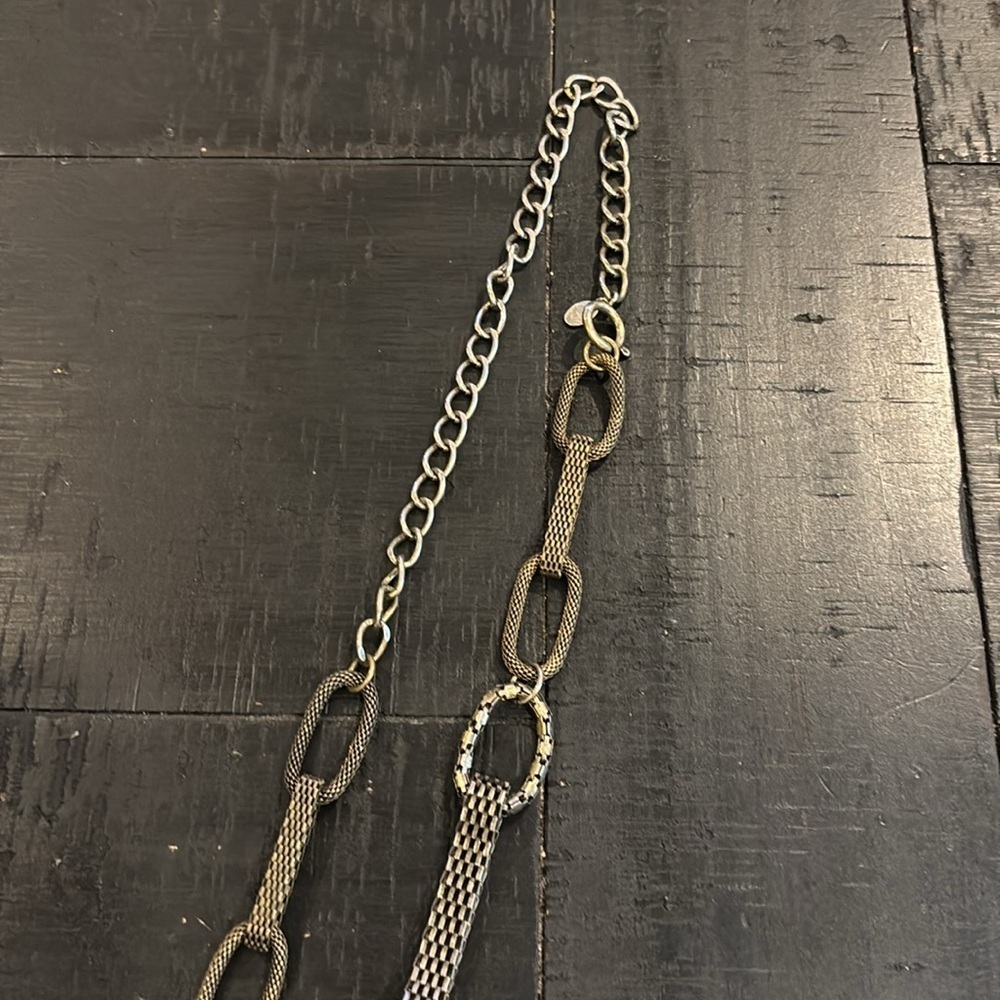 Cookie Lee Elegant Layered Long Multichain Gold Chain Necklace​ - Picture 3 of 7